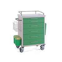 Luxury Steel-plastic Anesthesia Trolley LT-196