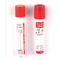 Clot activator tube