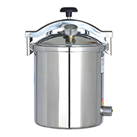 Portable pressure steam sterilizer 12L/18L/24L