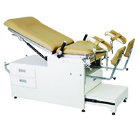  Gynecological examination bed