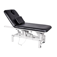 Massage table two motors