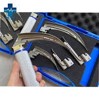 Reusable Stainless steel Bulb Laryngoscope led laryngoscope